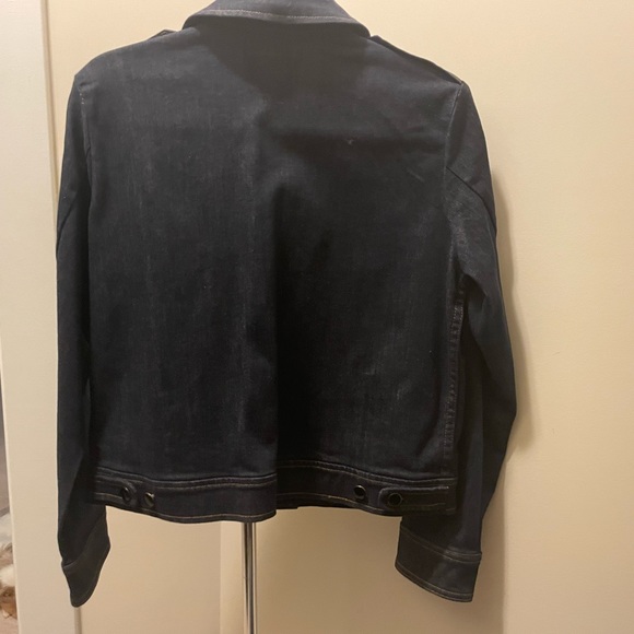 NWT J. Crew Denim Lady coat in Stay Navy Wash - 30% of a Re-imagined fabric - Picture 4 of 14